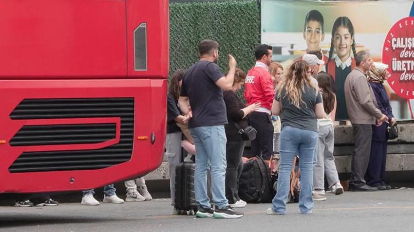 15 Temmuz Demokrasi Otogarı’nda yoğunluk! Tatilin son gününde ek seferler düzenlendi