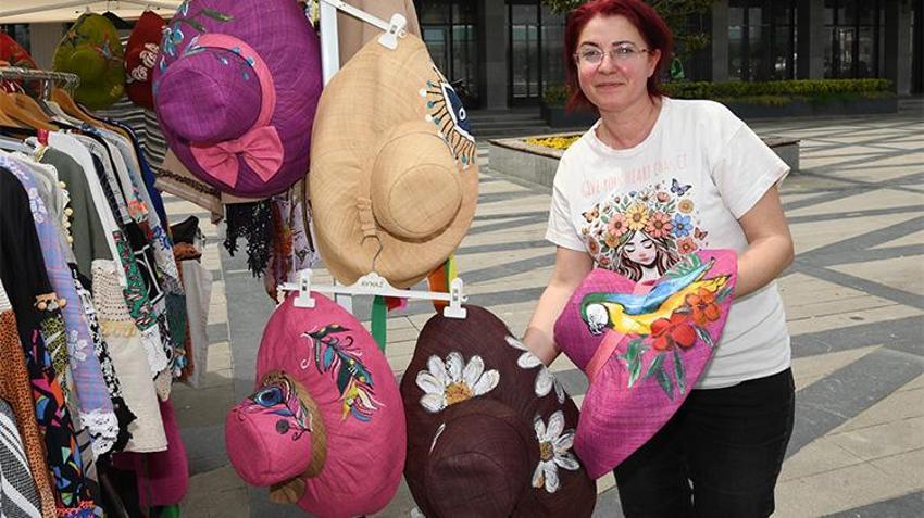 Bursa'da el emeği festivali! Girişimciler sokağı açıldı!