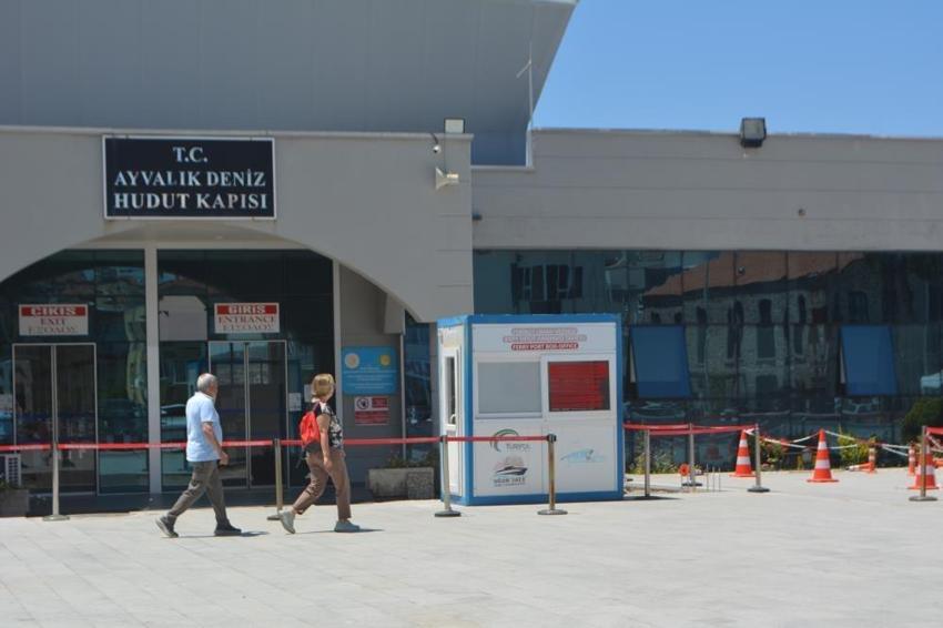 Ayvalık Midilli hattında yüzler güldü: 7 bin kişi ziyaret etti