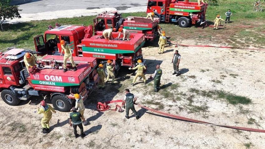 Mersin'de hazırlığı gerçek gibi oldu: Mezitli'de heyecan doruktaydı