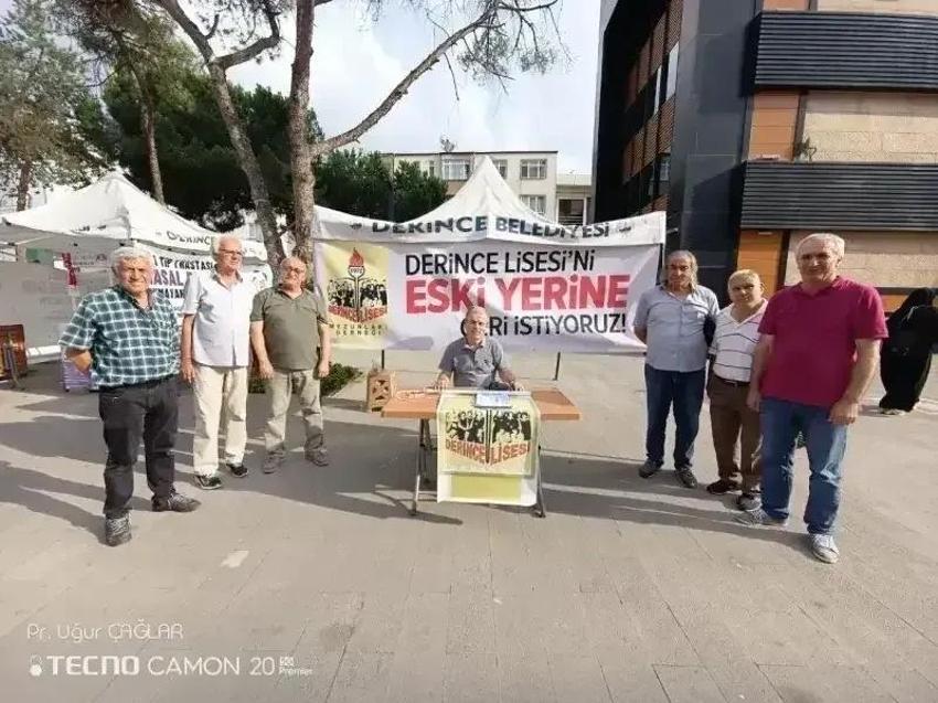 Derince Lisesi'nin yeni yeri belli oldu: Kocaeli'de binlerce kişi imza verdi