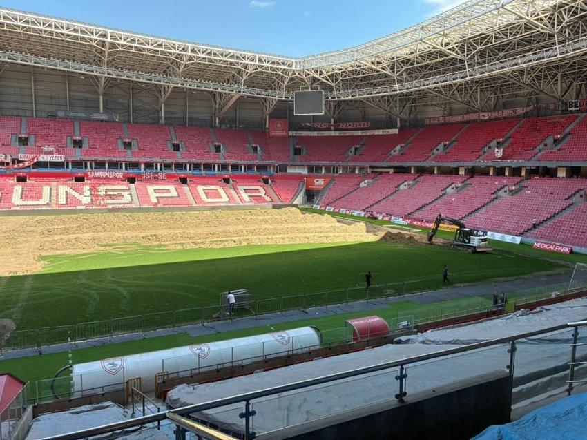 Samsunspor'da stadyum görüntüleri kriz çıkardı! Video silindi, işten çıkarıldı