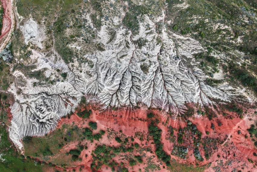 Kırıkkale'nin saklı yüzü İç Anadolu'yu resmediyor: Havadan görüntülendi