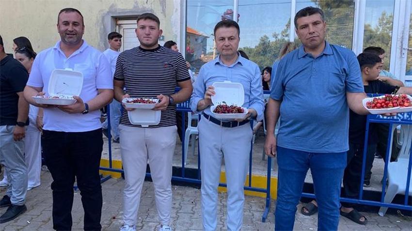 2 gram farkla altın geldi! Kiraz Festivali'nden renkli görüntüler