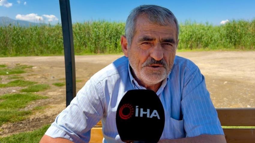 Eber Gölü'nde Afrika manzarası: Mandalar göle akın etti