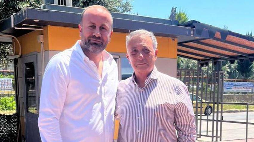 Altay Başkanı Sinan Kanlı, Ahmet Nur Çebi ile buluştu! Beşiktaş'ın eski başkanı yatırımcı olarak ilgileniyor