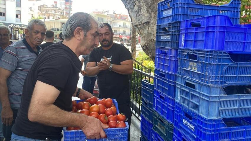 Bedava dağıtıldığını duyan oraya koştu! Tam 4 ton ürün dakikalar içinde kapışıldı
