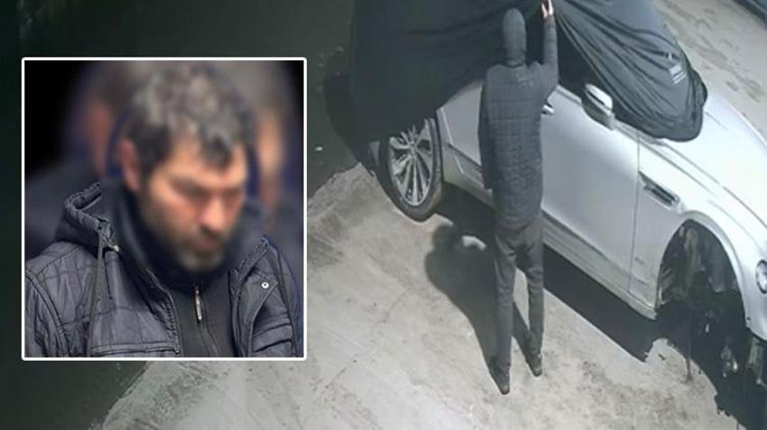 Maslak'ta 40 milyonluk lüks otomobilde 400 bin liralık amblem hırsızlığı: 'Şüpheliyle aynı kıyafeti giymişiz'