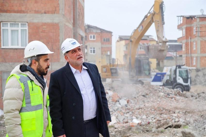 Canik'te tarihi dönüşüm sürüyor! Başkan Sandıkçı: İlk etapta 656 konut yapılacak