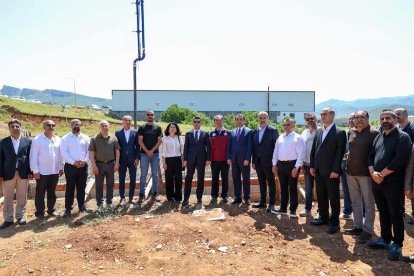 Tunceli OSB'ye dev yatırım! Temeli atıldı: Yüzlerce kişiye yeni iş kapısı açılacak