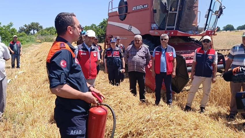 Çanakkale'de hasat başladı, denetimler sıkılaştı! Belgesi ve ekipmanı olmayanlar çalışamayacak