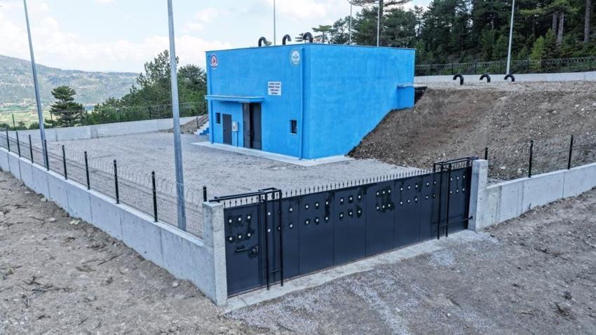 Denizli'de içme suyunda yeni dönem başlıyor! İlçenin en büyük deposu tamamlandı