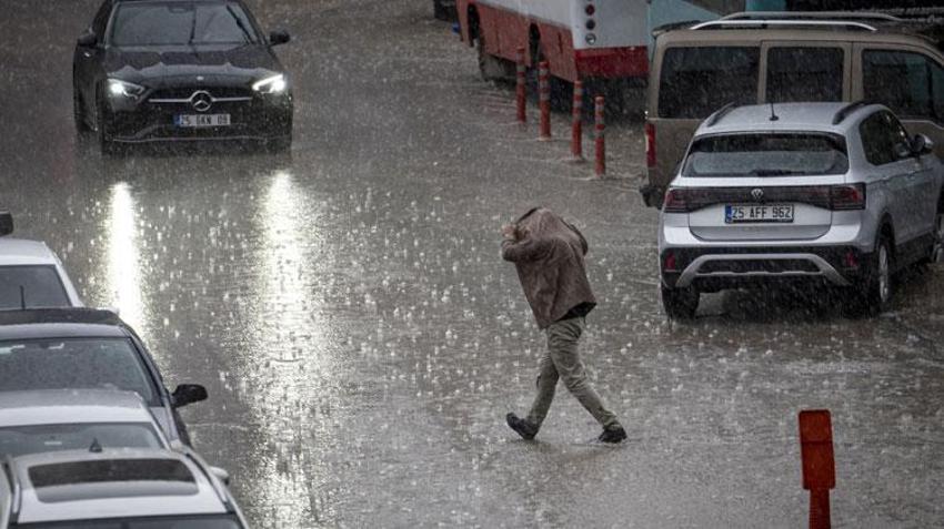 Sağanak yağışlar kuvvetli geliyor! Meteoroloji ve AFAD tarih vererek peş peşe uyardı