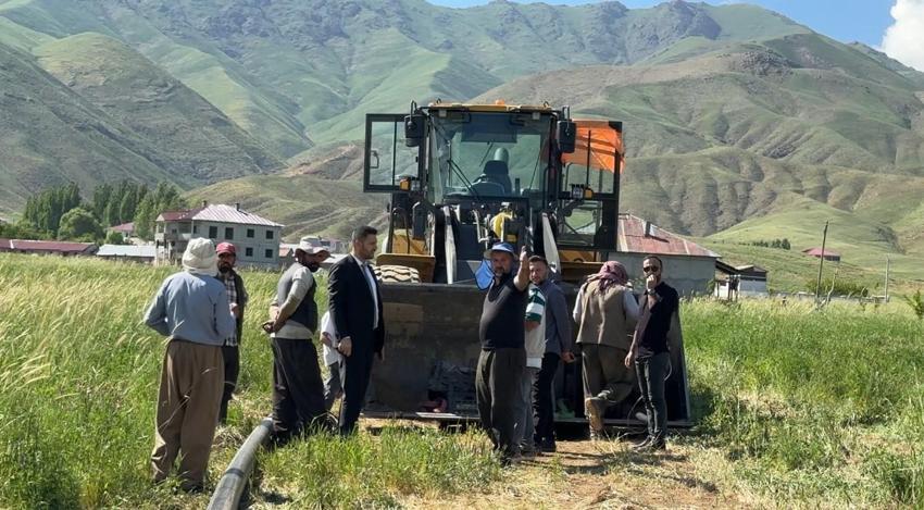 Yüksekova'da tarımsal devrim! Tarımsal üretim artacak bölge ekonomisine can suyu olacak