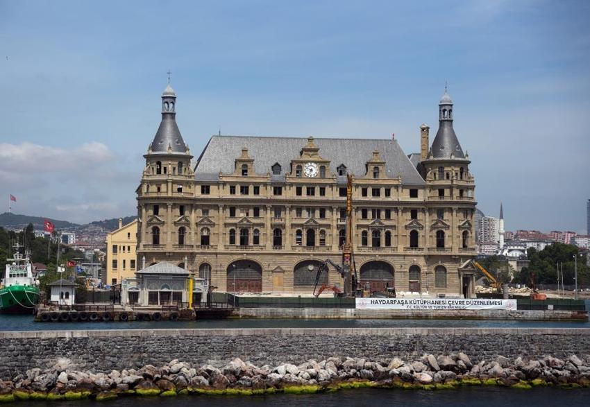 İstanbul'un gözbebeği küllerinden doğdu! Haydarpaşa Garı'nda dev restorasyon havadan görüntülendi: Sadece gar olmayacak!