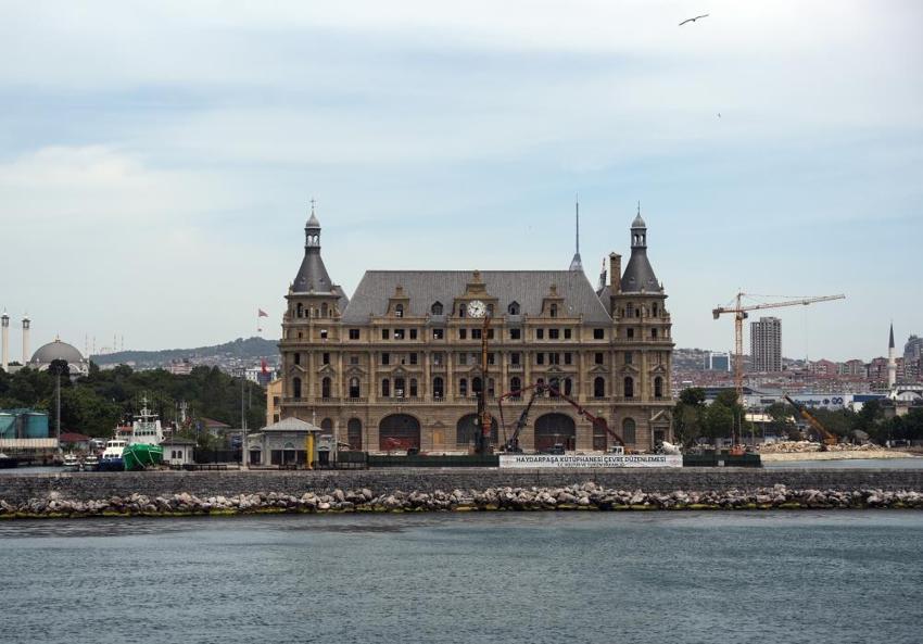 İstanbul'un gözbebeği küllerinden doğdu! Haydarpaşa Garı'nda dev restorasyon havadan görüntülendi: Sadece gar olmayacak!