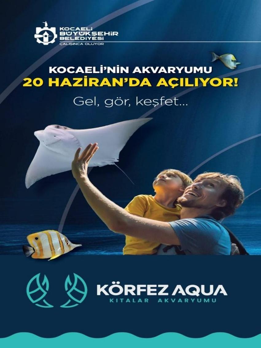 Tarih belli oldu: Körfez Aqua Akvaryumu açılıyor! Giriş fiyatları açıklandı