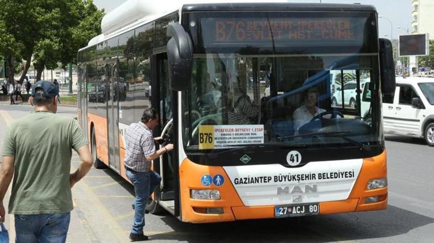 Gaziantepliler dikkat! Hafta sonu toplu taşıma ücretsiz oldu