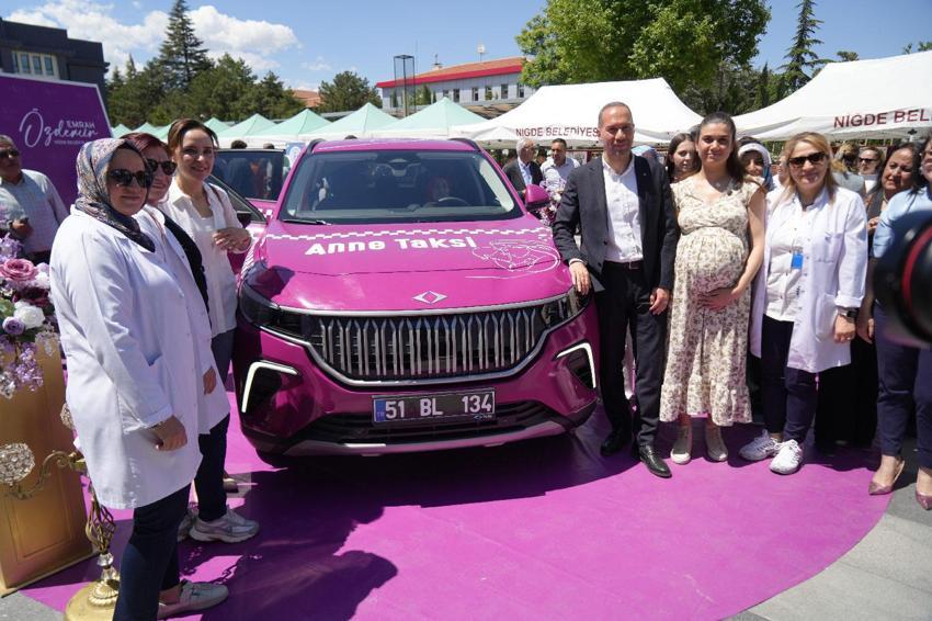 Ücretsiz 'Anne Taksi' dönemi Niğde'de hamileler ve anneler için başladı