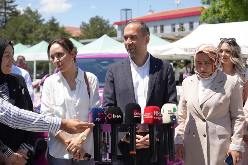 Ücretsiz 'Anne Taksi' dönemi Niğde'de hamileler ve anneler için başladı