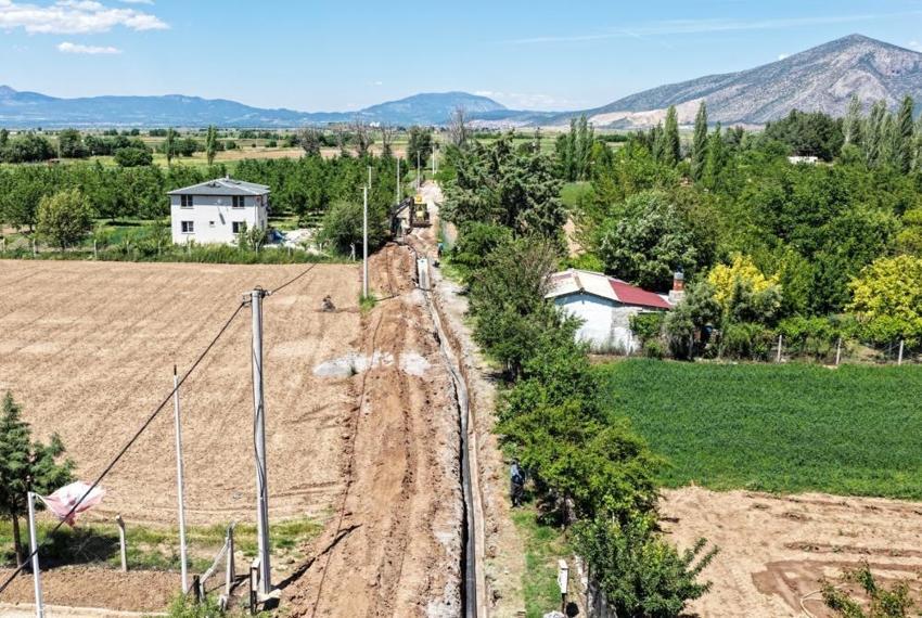 Denizli'de 14 mahalleyi kapsayan dev proje! 141 milyon liralık yatırımda ilk kazma vuruldu