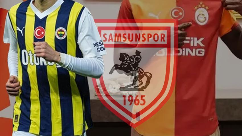 Samsunspor, Fenerbahçe ve Galatasaray'ın genç yıldızlarını transfer ediyor