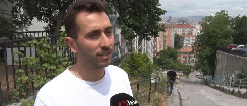 Yağışlı havalarda neredeyse hiçbir aracın çıkamadığı yokuş Türkiye'de gündem oldu