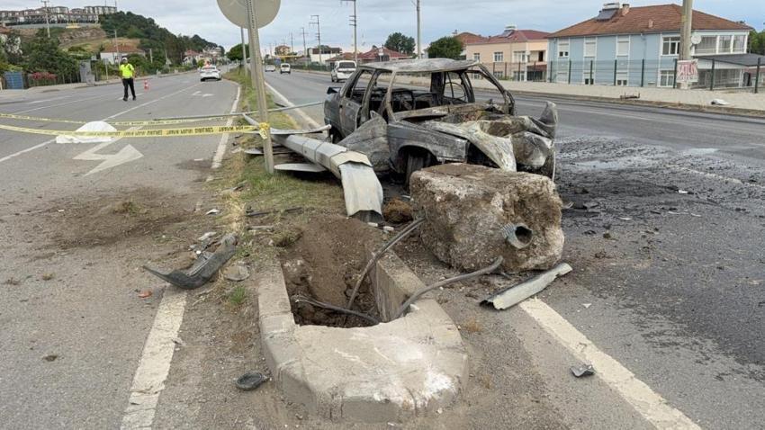 Hastaneye refakatçi olarak gitmek istedi: Korkunç kazada hayatını kaybetti