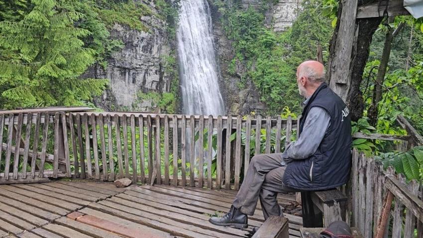 Artvin'dan dünyaya açılan pencere: Maral Şelalesi coşmaya başladı
