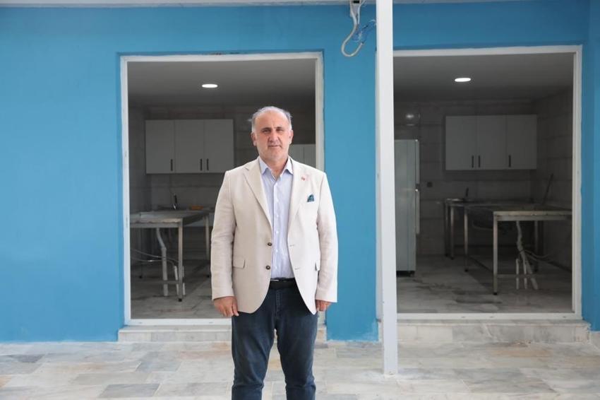 Aydın'da mezarlık girişinde kuruldu: İlk hizmetini verdi