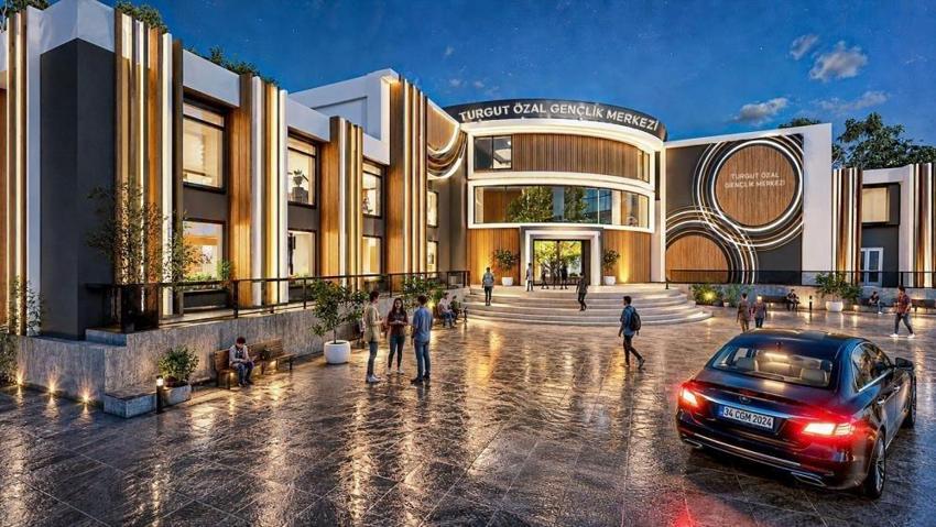 Malatya'da yıl sonunda faaliyete geçecek: Turgut Özal Gençlik Merkezi tamamlanıyor