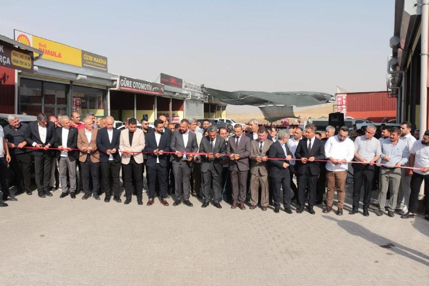 Cizre'de üretime ek güç! Yeni iş yerleri törenle esnafın hizmetine sunuldu