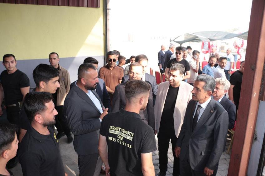 Cizre'de üretime ek güç! Yeni iş yerleri törenle esnafın hizmetine sunuldu