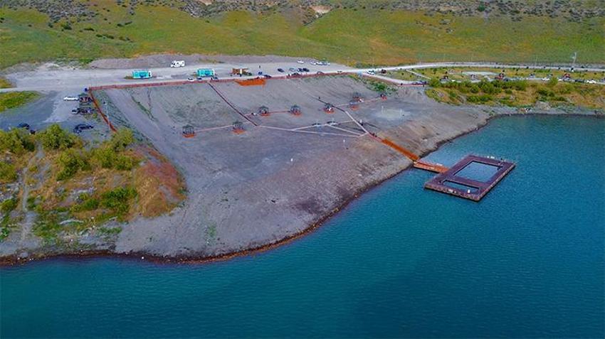 Görenler Akdeniz sanıyor! İç Anadolu'nun gözdesi oldu, ziyaretçi akınına uğruyor