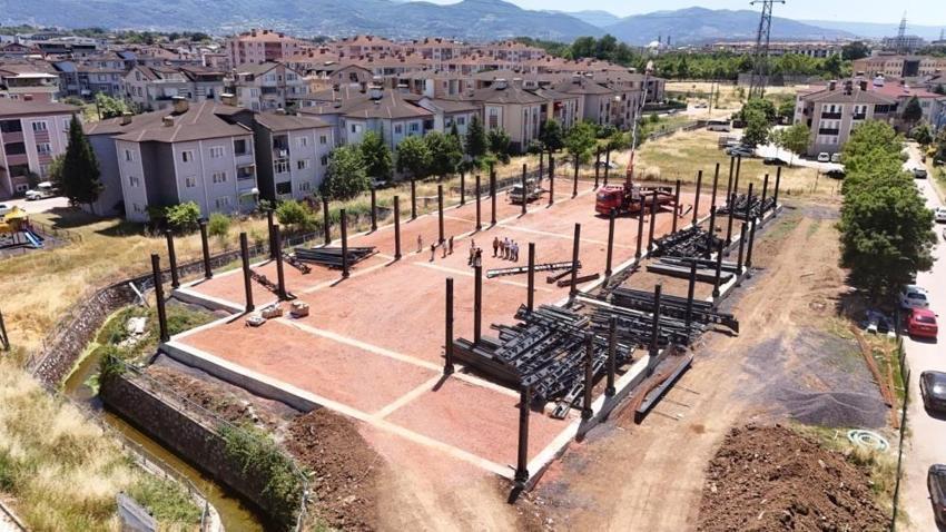 Kocaeli'nin afet toplanma alanı olacak: Kent Çarşısı inşa ediliyor