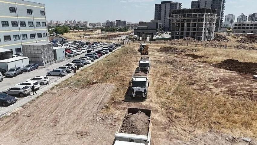 Diyarbakır'da 15 bin metrekarelik otopark: İnşaat başladı