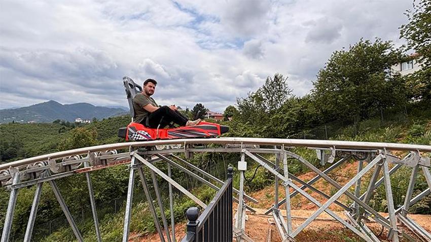 Yomra'da 300 milyon TL'lik adrenalin yatırımı! Saatte 40 kilometre hıza ulaşıyor, Karadeniz’in en uzun macera parkurunda sona gelindi