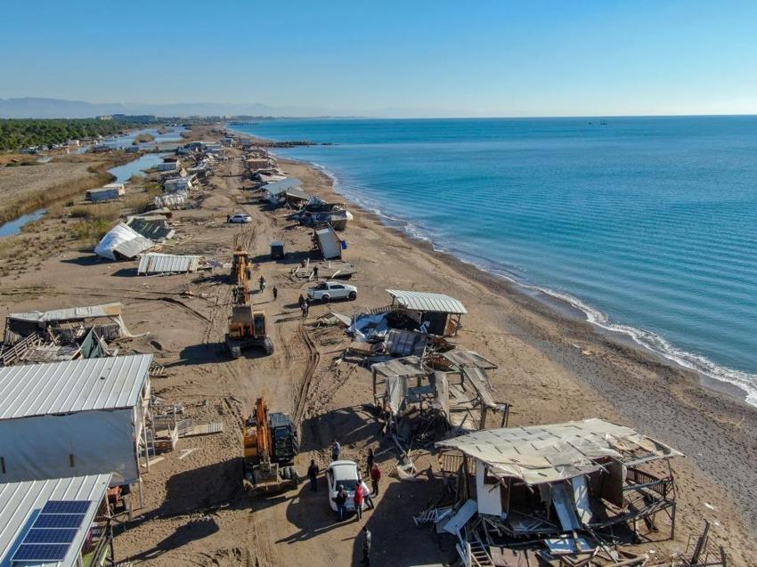 Antalya'nın Kumköy sahilinde yapımına başlanıyor: Çardaklar yerine yapılacak