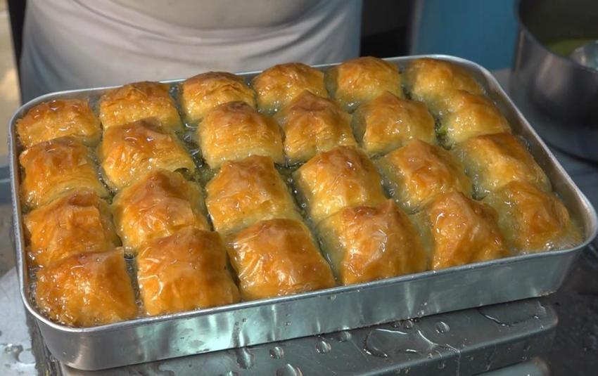 Gaziantep baklavasına rekor talep! Avrupa ve Orta Doğu ülkeleri sıraya girdi