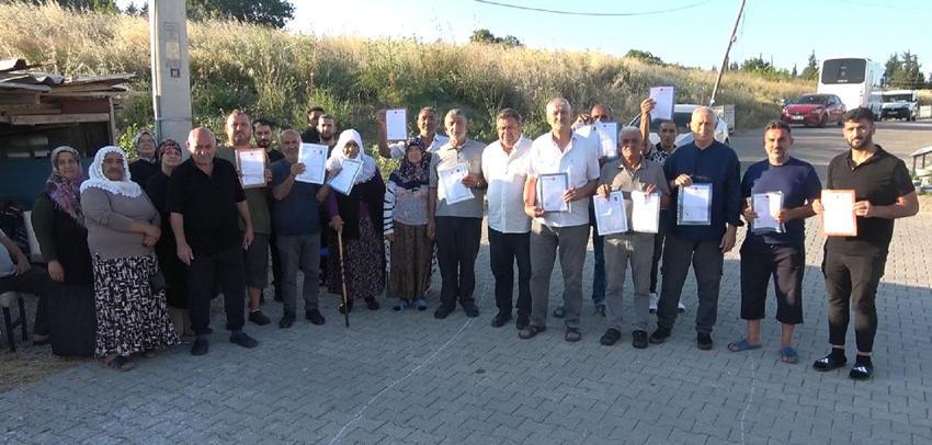 Tapulu evlerinde ortak görünce şok oldular! Belediye ecrimisil ücreti ödemek zorunda kalacaklarını bildirdi