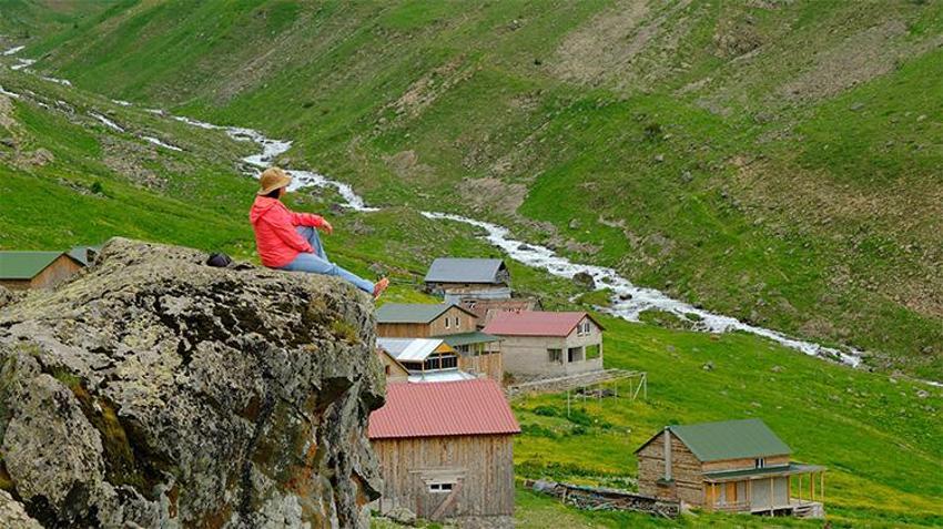 Görenler Alpler sanıyor ama burası Karadeniz! Gümüşhane'nin saklı cenneti hayran bırakıyor