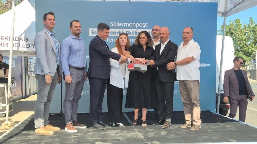 Tekirdağ'da temelleri atıldı: Vatandaşlar o hizmete daha kolay ulaşacak