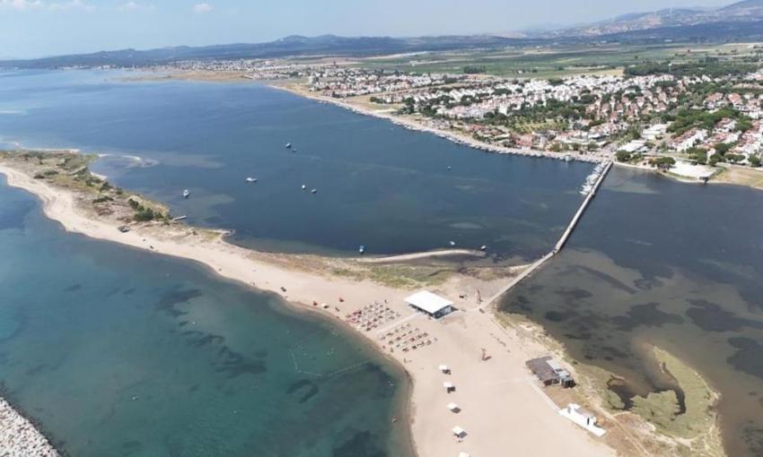 Balıkesir'de Kum Adası Plajı hizmete açıldı! Belediye başkanı duyurdu