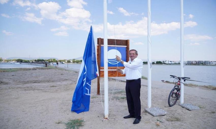 Balıkesir'de Kum Adası Plajı hizmete açıldı! Belediye başkanı duyurdu