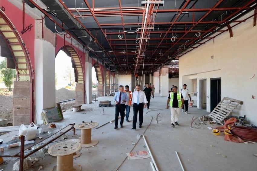 Siirt Havalimanı terminal binası açılışa hazırlanıyor