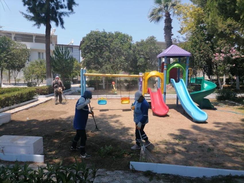 Didim'in çehresi değişiyor! Kendi üretimi çiçeklerle kent güzelleşiyor
