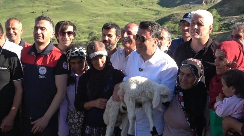 Tunceli'de üreticiler için yeni sistem! Hel Dağı Yaylası'nda hayvan başına yaklaşık 30 TL ödenerek yaylalardan faydalanabiliniyor