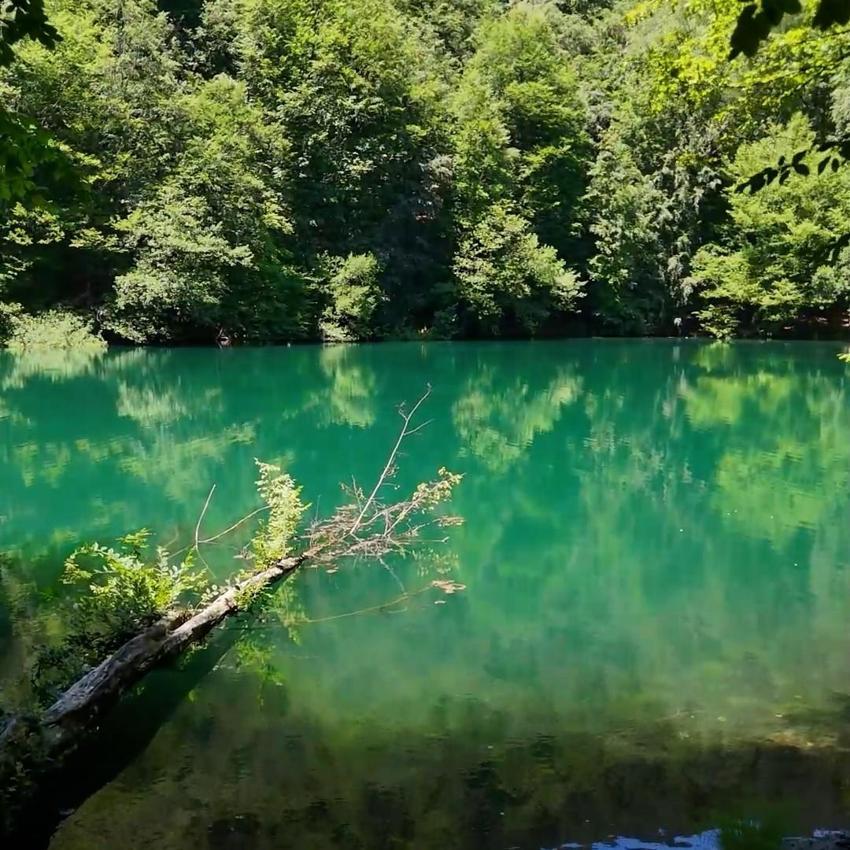 Dünyaca ünlü doğa harikasının eşsiz manzarası havadan görüntülendi