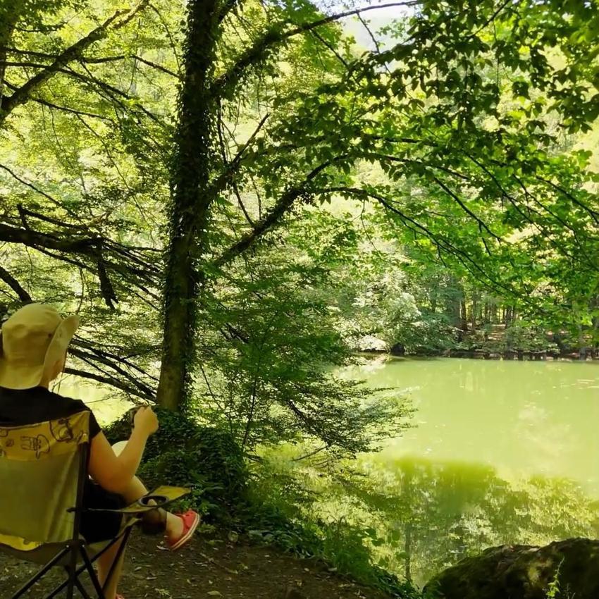 Dünyaca ünlü doğa harikasının eşsiz manzarası havadan görüntülendi