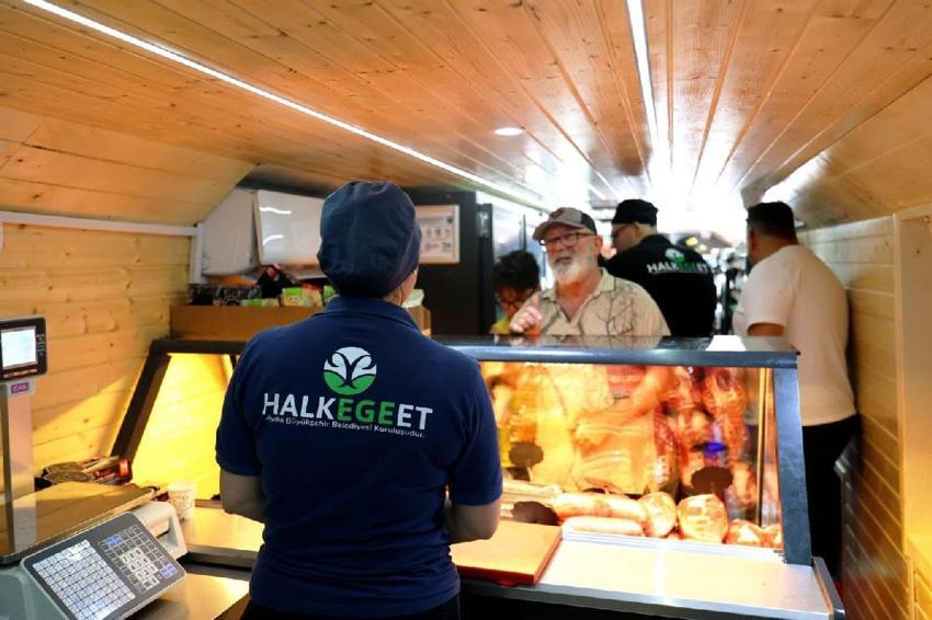 Ucuz ve güvenilir et satışı vatandaşlardan yoğun ilgi gördü